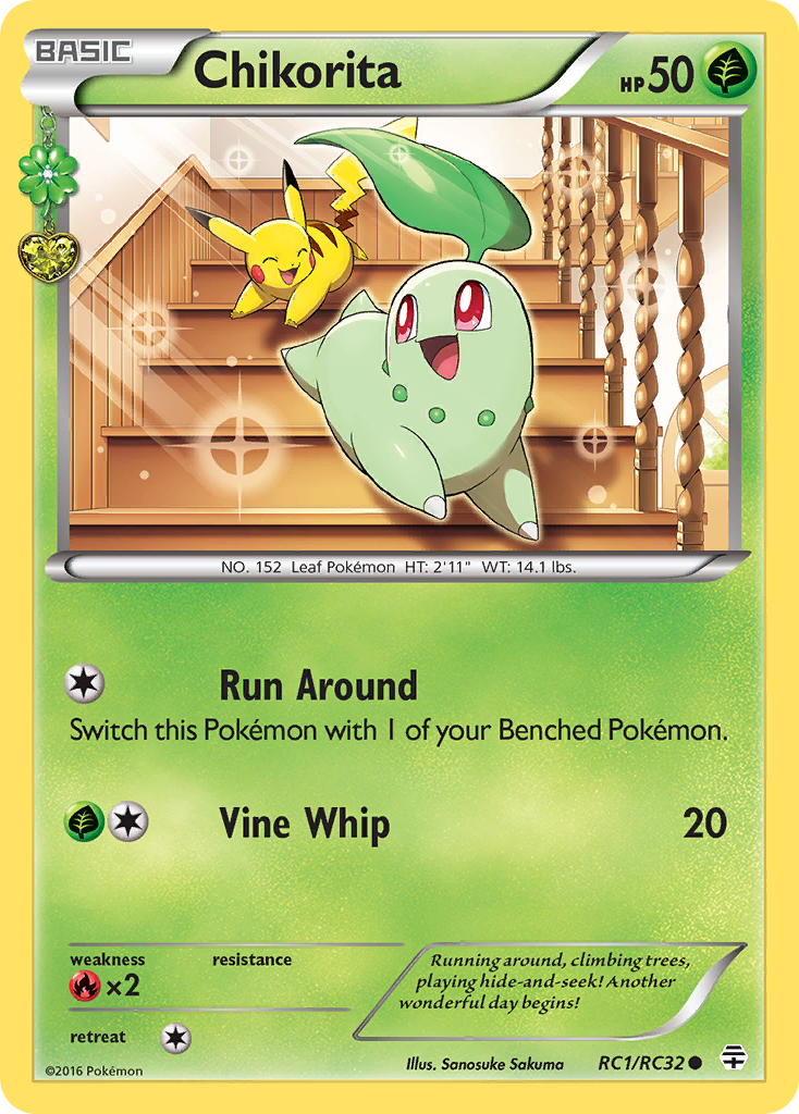 Chikorita (RC1/RC32) [XY: Generations] | Gear Gaming Fayetteville