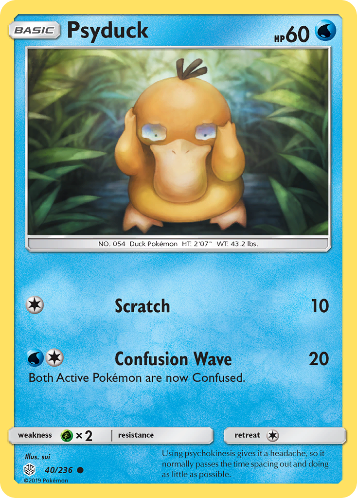 Psyduck (40/236) [Sun & Moon: Cosmic Eclipse] | Gear Gaming Fayetteville