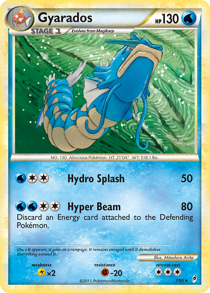 Gyarados (7/95) [HeartGold & SoulSilver: Call of Legends] | Gear Gaming Fayetteville