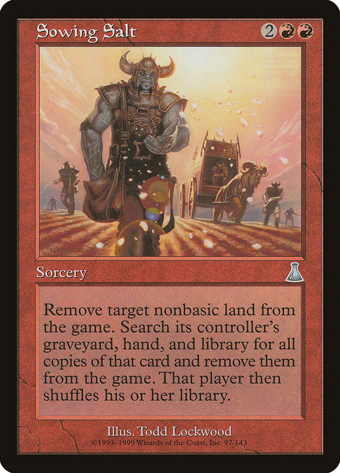 Sowing Salt [Urza's Destiny] | Gear Gaming Fayetteville