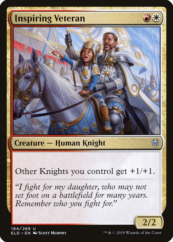 Inspiring Veteran [Throne of Eldraine] | Gear Gaming Fayetteville