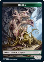 Hydra // Kor Warrior Double-Sided Token [Zendikar Rising Tokens] | Gear Gaming Fayetteville