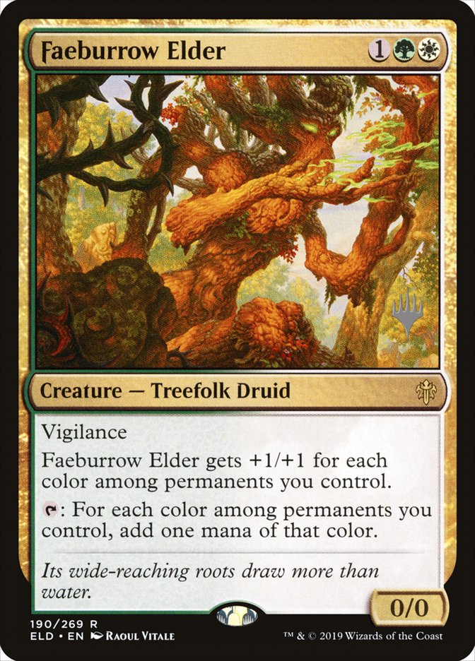 Faeburrow Elder (Promo Pack) [Throne of Eldraine Promos] | Gear Gaming Fayetteville