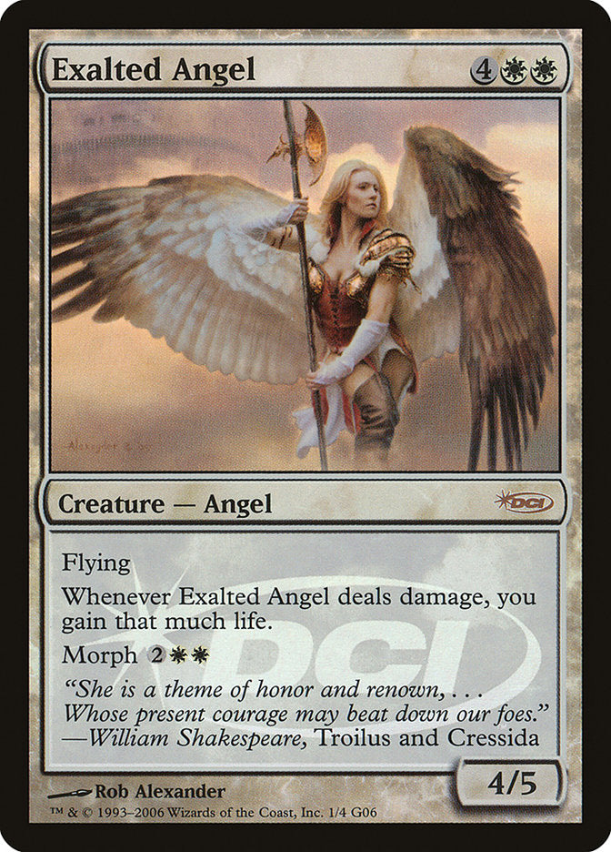 Exalted Angel [Judge Gift Cards 2006] | Gear Gaming Fayetteville