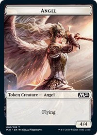 Angel // Cat (011) Double-Sided Token [Core Set 2021 Tokens] | Gear Gaming Fayetteville