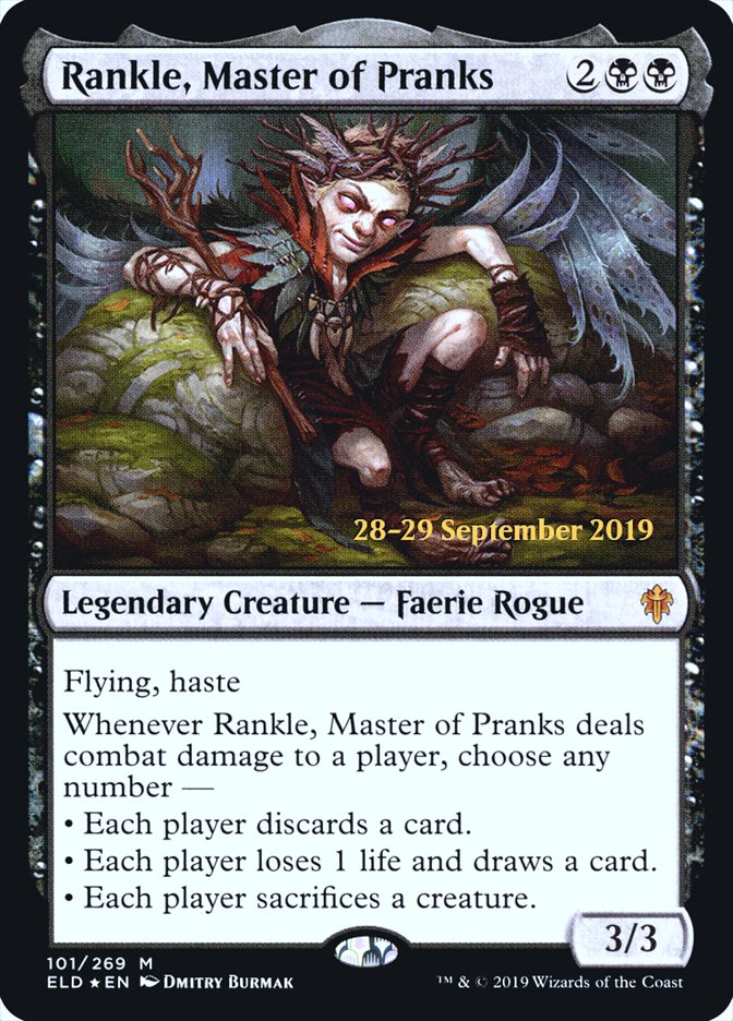 Rankle, Master of Pranks [Throne of Eldraine Prerelease Promos] | Gear Gaming Fayetteville