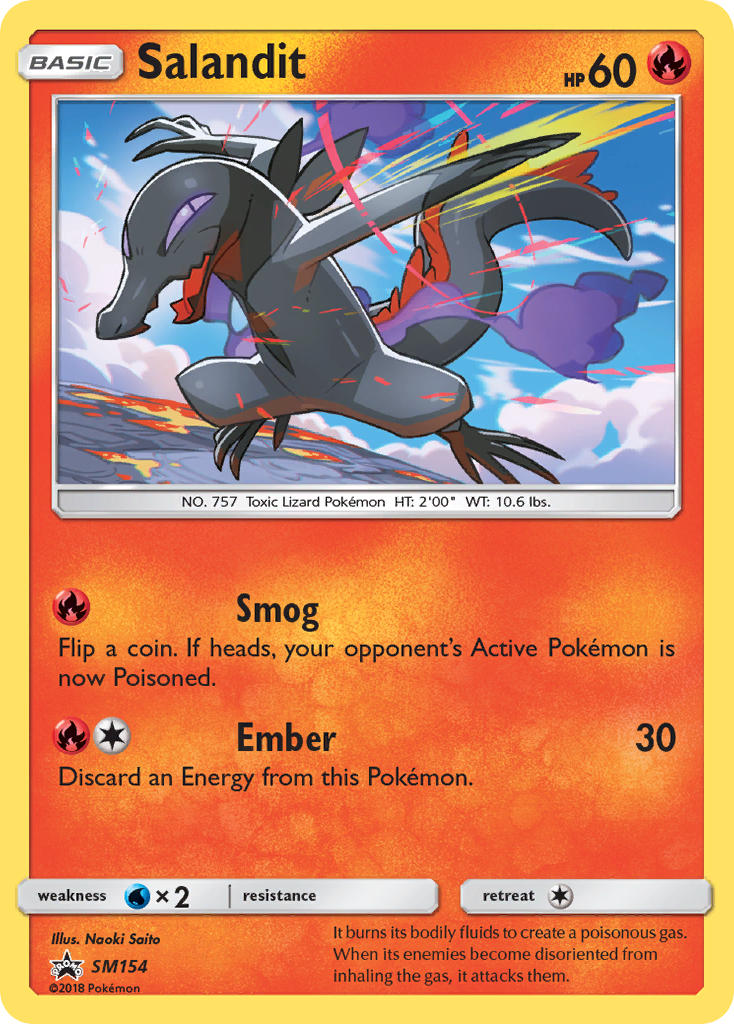 Salandit (SM154) [Sun & Moon: Black Star Promos] | Gear Gaming Fayetteville