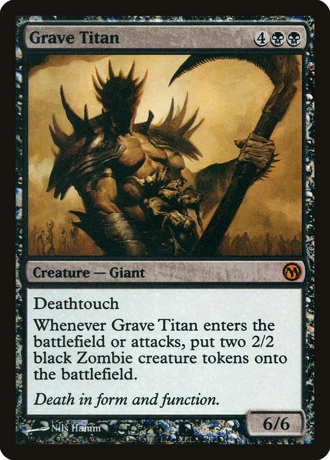 Grave Titan (Duels of the Planeswalkers Promos) [Duels of the Planeswalkers Promos 2011] | Gear Gaming Fayetteville