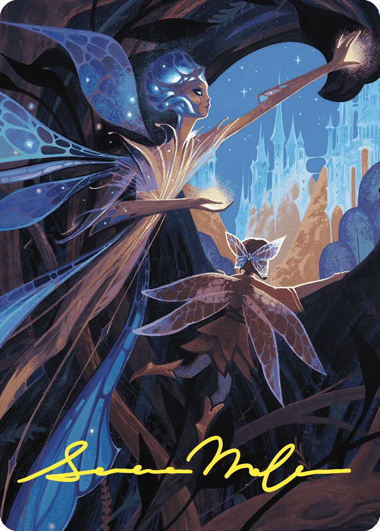 Kindred Discovery Art Card (Gold-Stamped Signature) [Wilds of Eldraine Art Series] | Gear Gaming Fayetteville