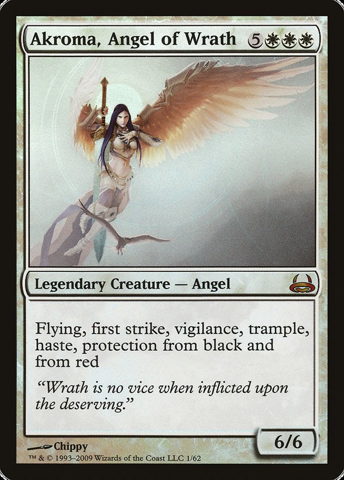 Akroma, Angel of Wrath [Duel Decks: Divine vs. Demonic] | Gear Gaming Fayetteville