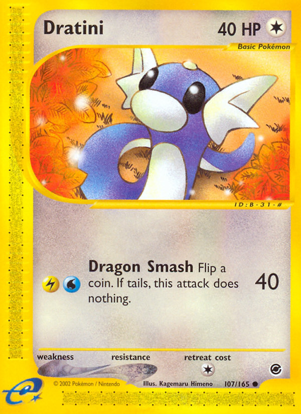 Dratini (107/165) [Expedition: Base Set] | Gear Gaming Fayetteville