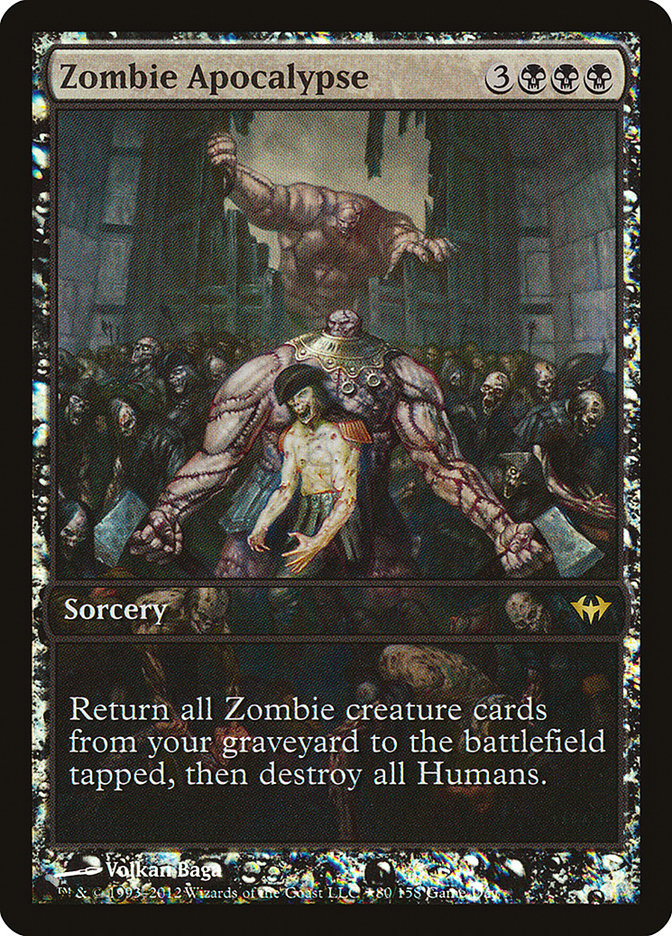 Zombie Apocalypse (Game Day) [Dark Ascension Promos] | Gear Gaming Fayetteville