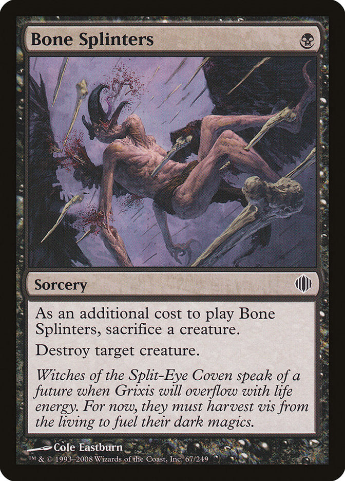 Bone Splinters [Shards of Alara] | Gear Gaming Fayetteville