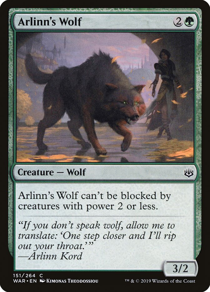 Arlinn's Wolf [War of the Spark] | Gear Gaming Fayetteville