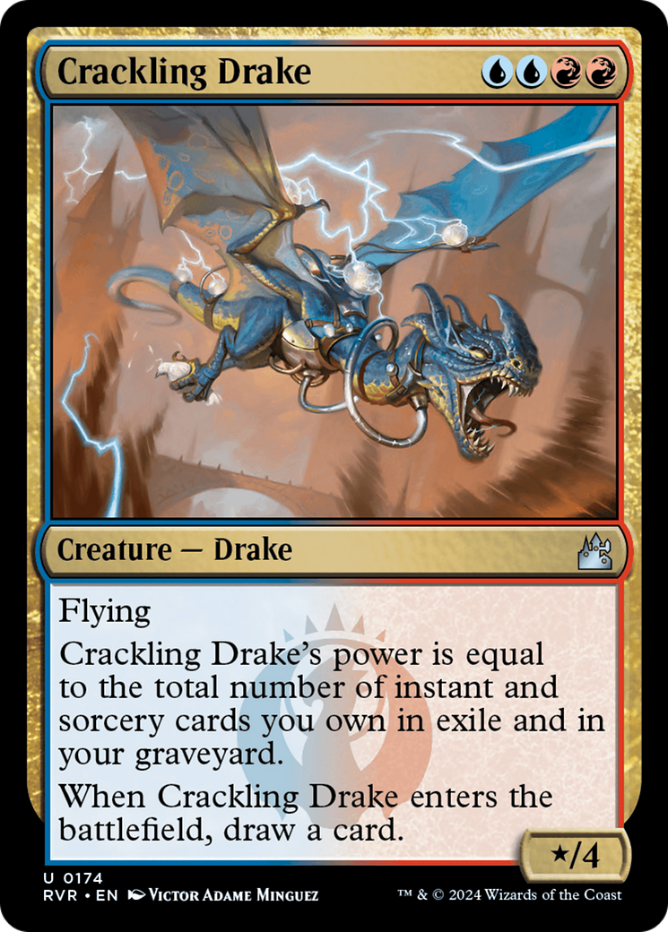 Crackling Drake [Ravnica Remastered] | Gear Gaming Fayetteville