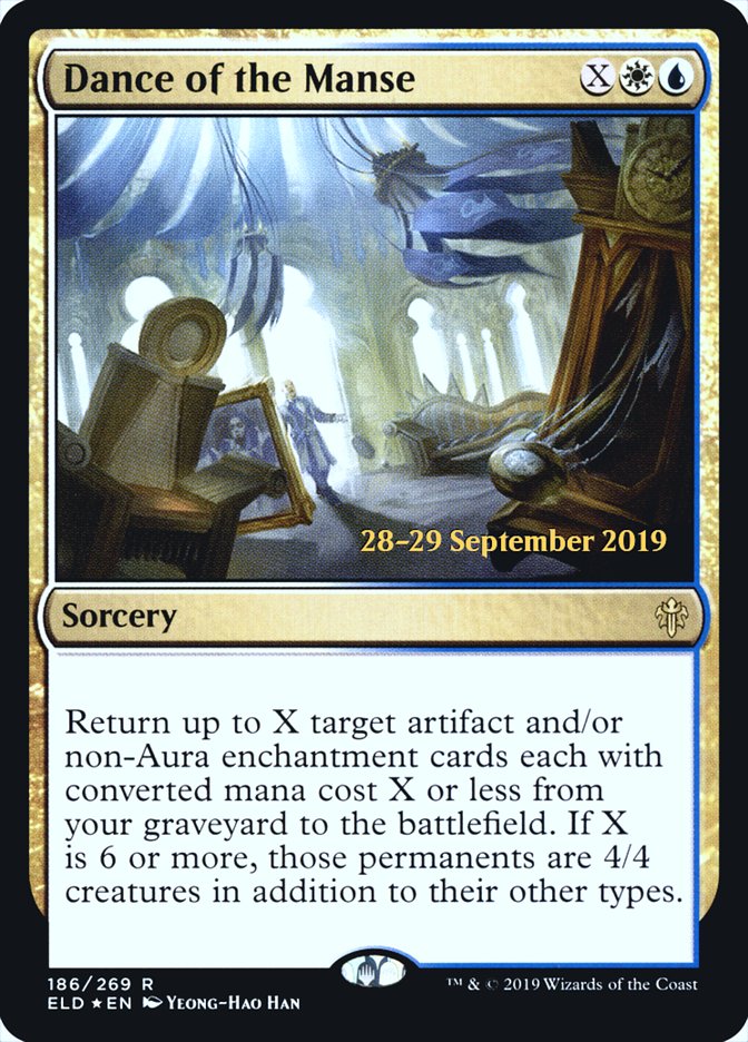 Dance of the Manse [Throne of Eldraine Prerelease Promos] | Gear Gaming Fayetteville
