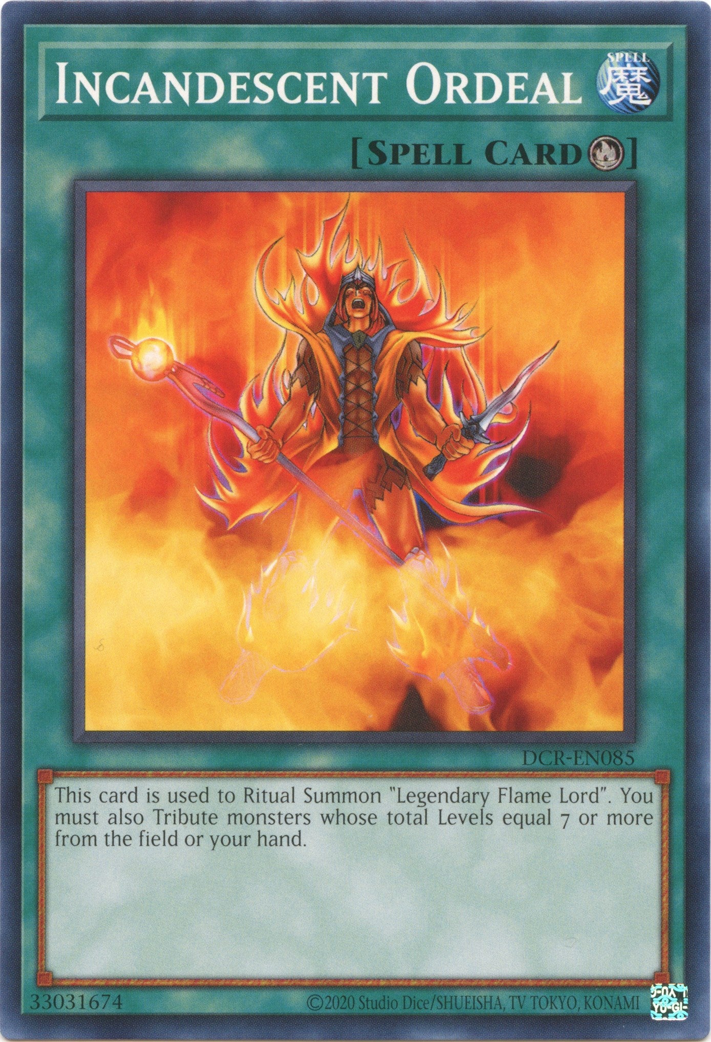 Incandescent Ordeal (25th Anniversary) [DCR-EN085] Common | Gear Gaming Fayetteville