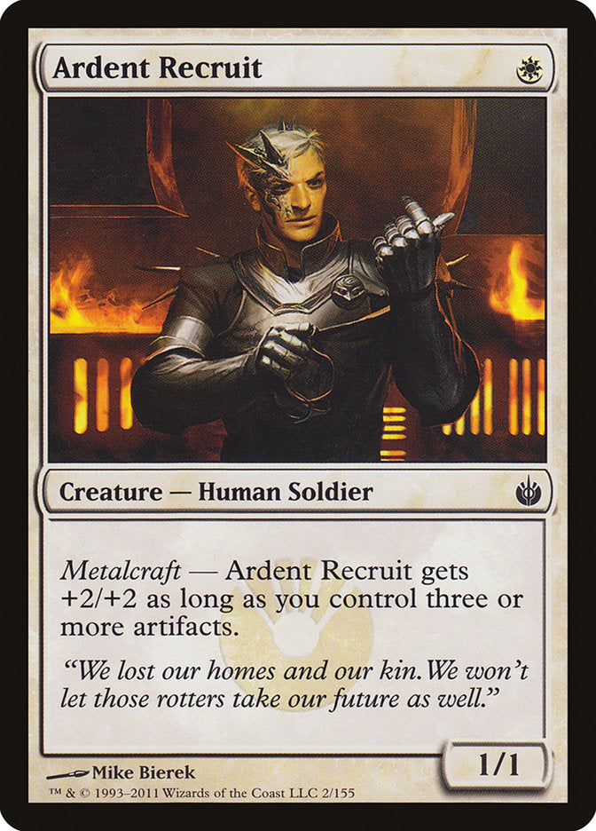 Ardent Recruit [Mirrodin Besieged] | Gear Gaming Fayetteville