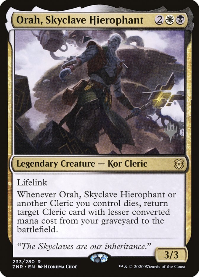 Orah, Skyclave Hierophant (Promo Pack) [Zendikar Rising Promos] | Gear Gaming Fayetteville