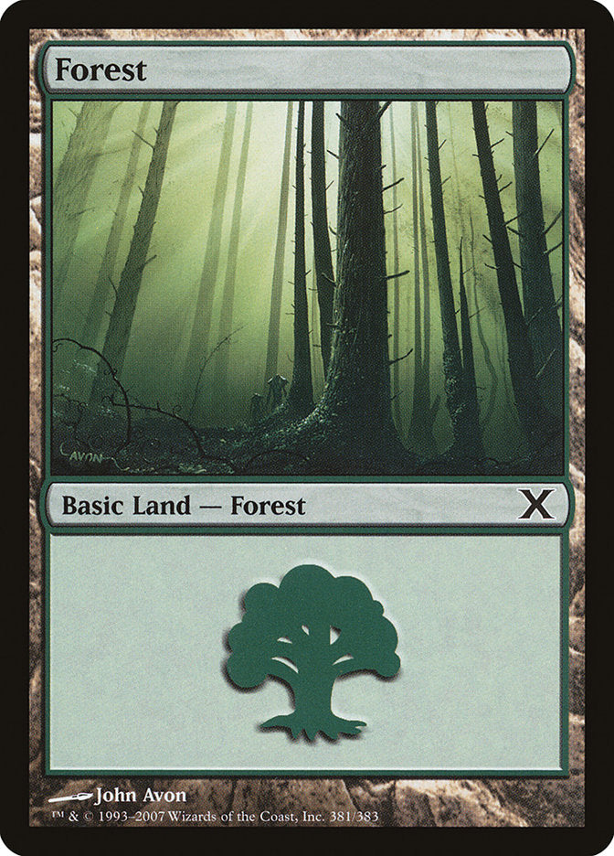 Forest (381) [Tenth Edition] | Gear Gaming Fayetteville