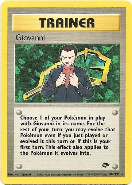 Giovanni (104/132) [Gym Challenge Unlimited] | Gear Gaming Fayetteville