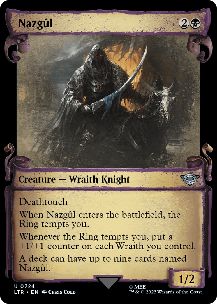 Nazgul (0724) [The Lord of the Rings: Tales of Middle-Earth Showcase Scrolls] | Gear Gaming Fayetteville