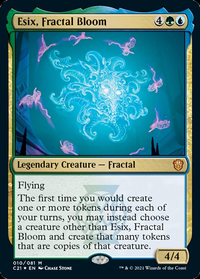 Esix, Fractal Bloom [Commander 2021] | Gear Gaming Fayetteville