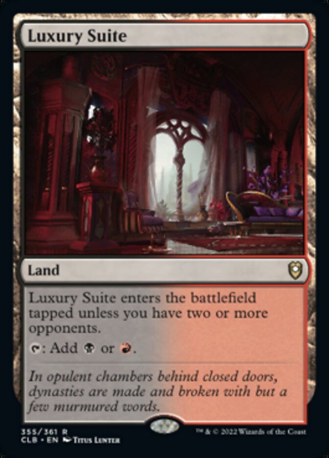Luxury Suite [Commander Legends: Battle for Baldur's Gate] | Gear Gaming Fayetteville