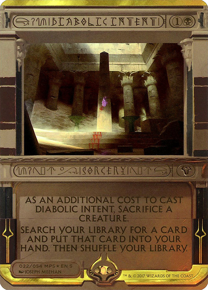 Diabolic Intent (Invocation) [Amonkhet Invocations] | Gear Gaming Fayetteville