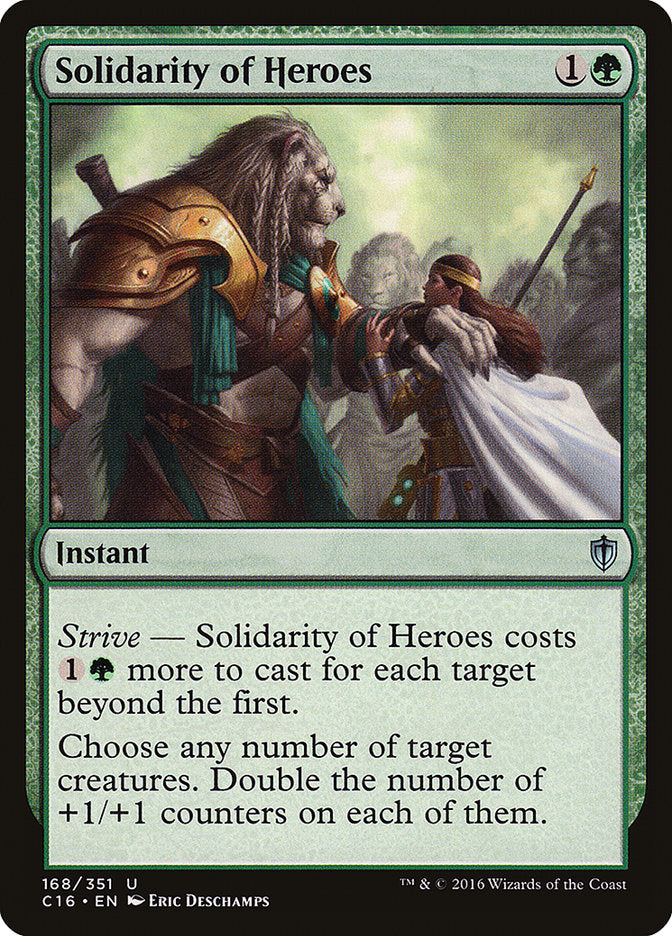 Solidarity of Heroes [Commander 2016] | Gear Gaming Fayetteville