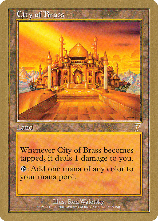 City of Brass (Jan Tomcani) [World Championship Decks 2001] | Gear Gaming Fayetteville