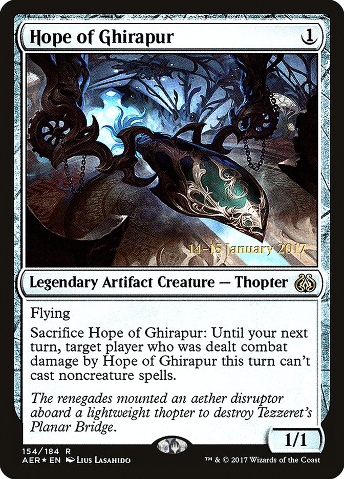 Hope of Ghirapur [Aether Revolt Prerelease Promos] | Gear Gaming Fayetteville