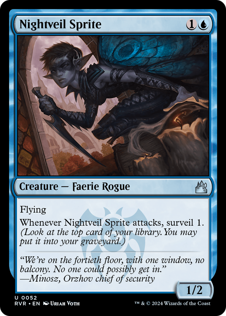 Nightveil Sprite [Ravnica Remastered] | Gear Gaming Fayetteville