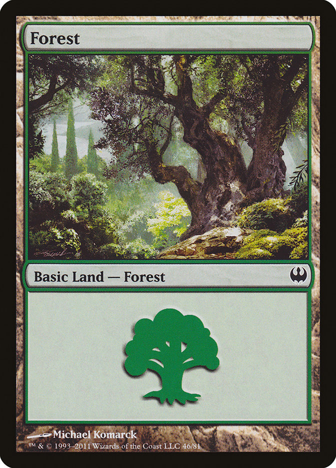 Forest (46) [Duel Decks: Knights vs. Dragons] | Gear Gaming Fayetteville