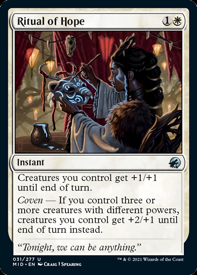 Ritual of Hope [Innistrad: Midnight Hunt] | Gear Gaming Fayetteville