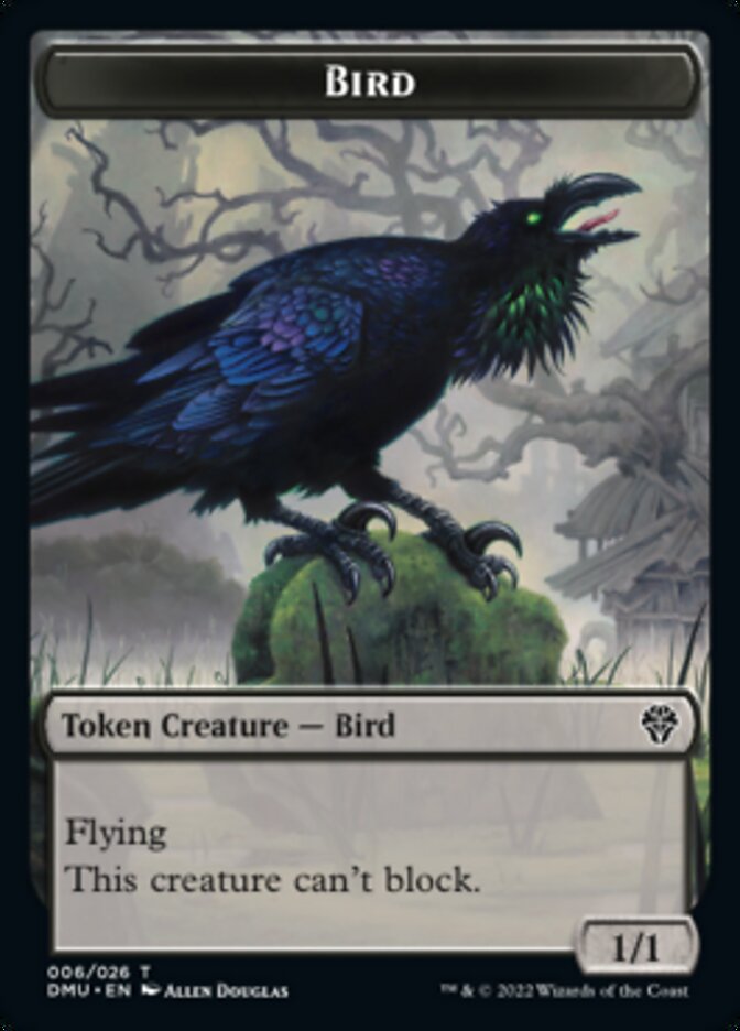 Bird Token (006) [Dominaria United Tokens] | Gear Gaming Fayetteville