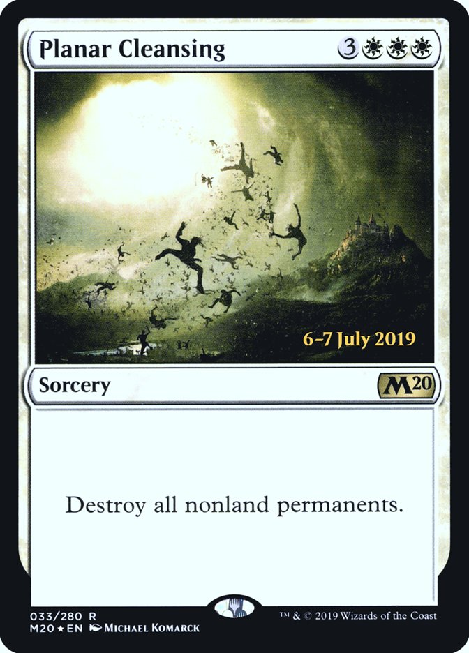 Planar Cleansing [Core Set 2020 Prerelease Promos] | Gear Gaming Fayetteville