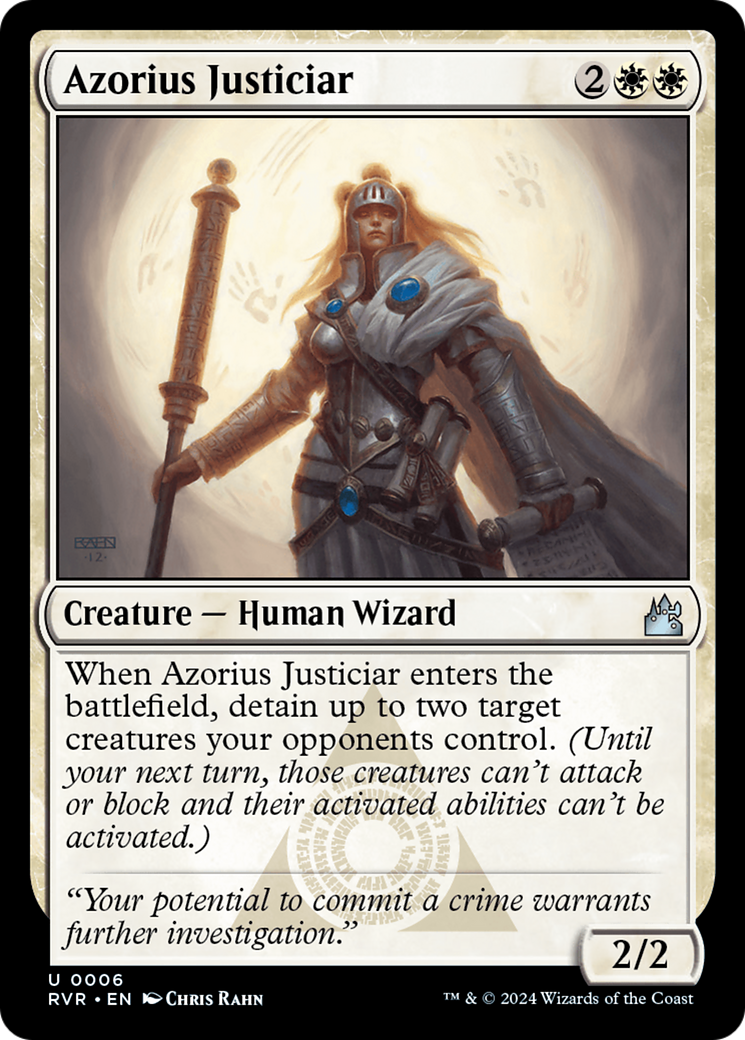 Azorius Justiciar [Ravnica Remastered] | Gear Gaming Fayetteville