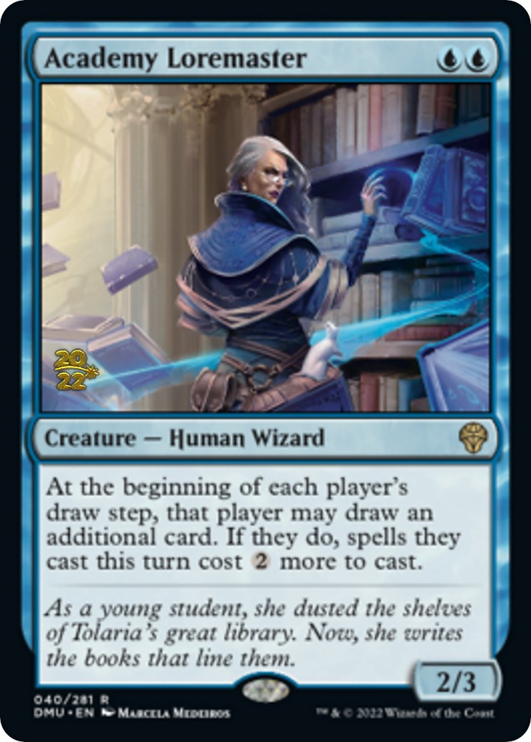 Academy Loremaster [Dominaria United Prerelease Promos] | Gear Gaming Fayetteville