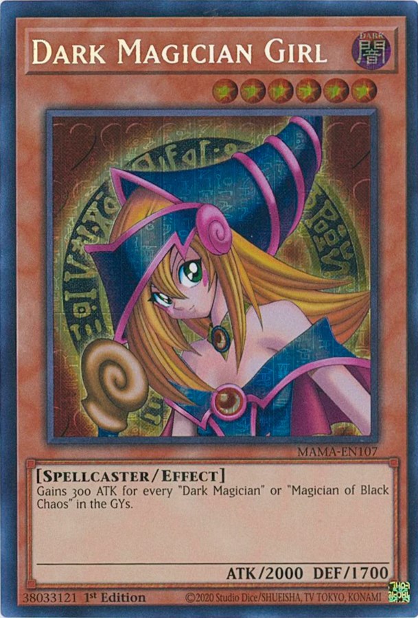 Dark Magician Girl [MAMA-EN107] Secret Pharaoh's Rare | Gear Gaming Fayetteville