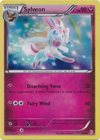 Sylveon (30/30) [XY: Trainer Kit - Sylveon] | Gear Gaming Fayetteville