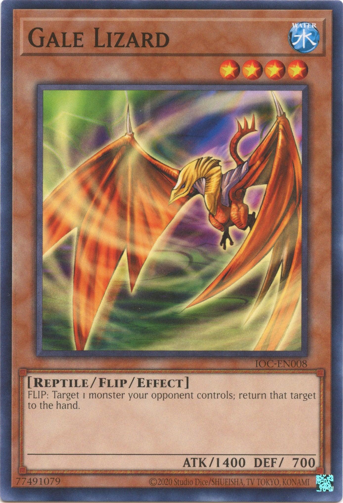 Gale Lizard (25th Anniversary) [IOC-EN008] Common | Gear Gaming Fayetteville