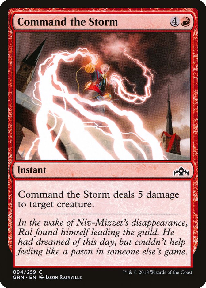 Command the Storm [Guilds of Ravnica] | Gear Gaming Fayetteville