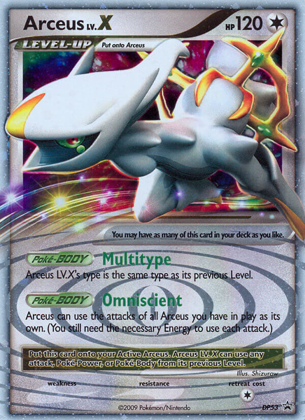 Arceus Lv.X (DP53) [Diamond & Pearl: Black Star Promos] | Gear Gaming Fayetteville