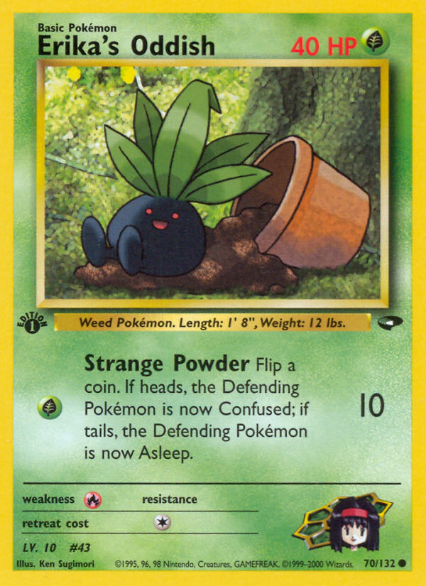 Erika's Oddish (70/132) [Gym Challenge 1st Edition] | Gear Gaming Fayetteville