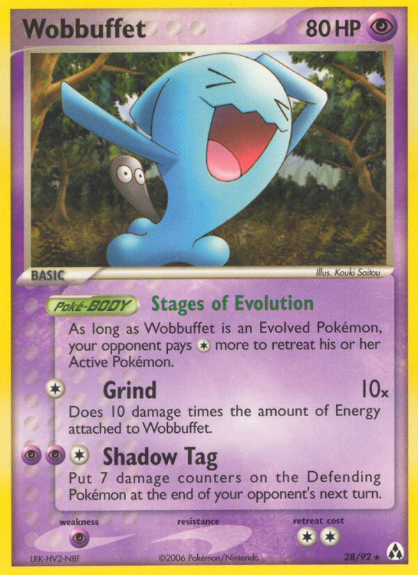 Wobbuffet (28/92) [EX: Legend Maker] | Gear Gaming Fayetteville