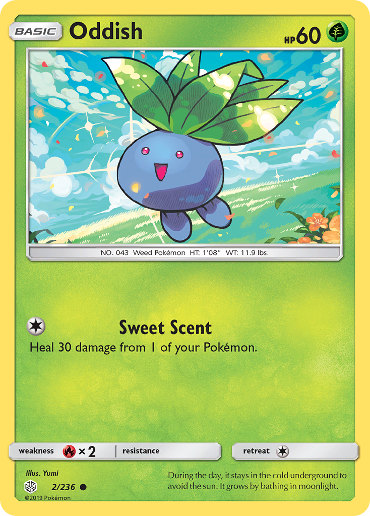 Oddish (2/236) [Sun & Moon: Cosmic Eclipse] | Gear Gaming Fayetteville
