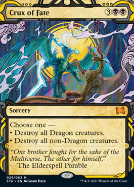 Crux of Fate (Foil Etched) [Strixhaven: School of Mages Mystical Archive] | Gear Gaming Fayetteville