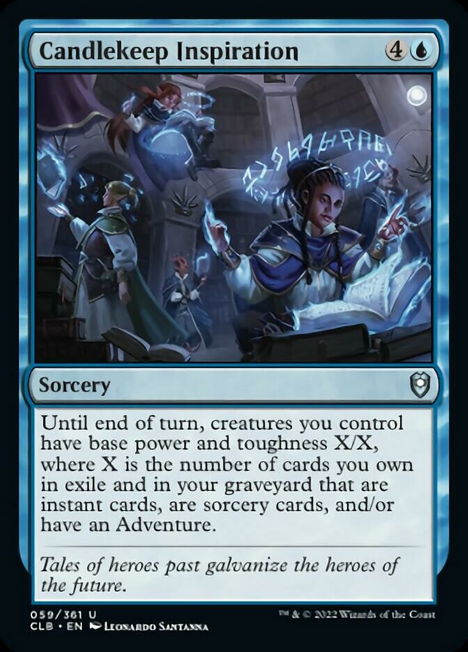 Candlekeep Inspiration [Commander Legends: Battle for Baldur's Gate] | Gear Gaming Fayetteville