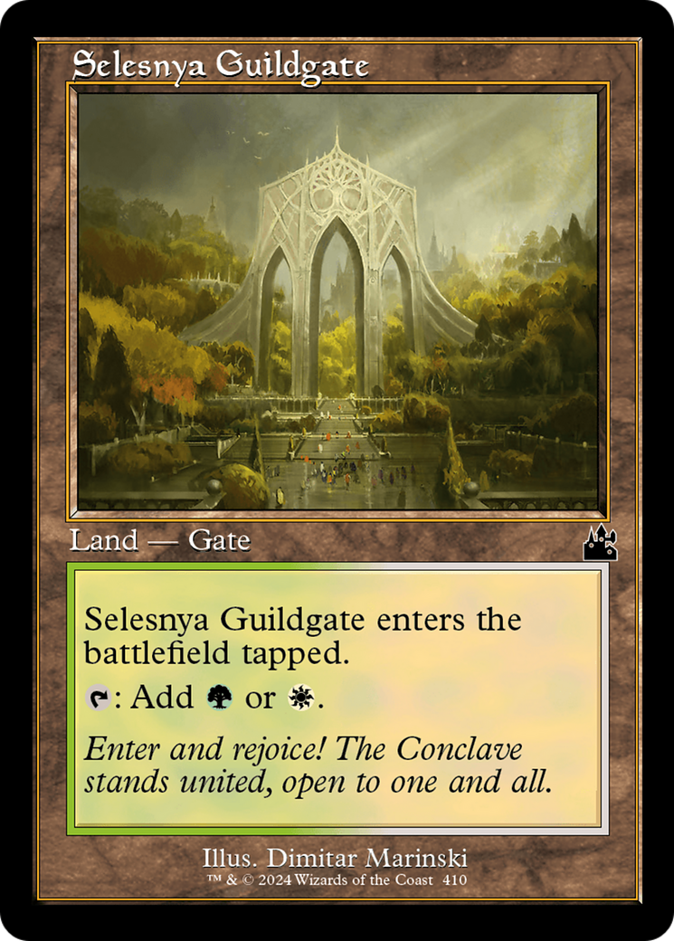 Selesnya Guildgate (Retro Frame) [Ravnica Remastered] | Gear Gaming Fayetteville